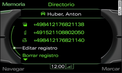 Editar registro